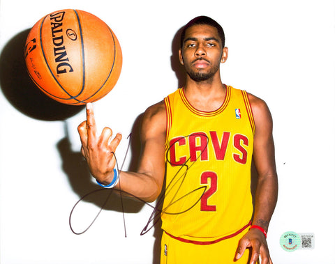 Cavaliers Kyrie Irving Authentic Signed 8x10 Photo Autographed BAS #BG79134
