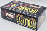 Autographed 2000-01 Topps Heritage Basketball Hobby Box (Sealed) SKU #243422