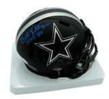 Bob Lilly Signed/Autographed Cowboys Eclipse Mini Football Helmet Beckett 155601