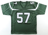 C.J. Mosley Signed New York Jets Green Jersey (JSA COA) 2014 1st Rnd Pk L.B