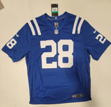 JONATHAN TAYLOR SIGNED INDIANAPOLIS COLTS NIKE XL SCREENPRINT JERSEY BECKETT QR