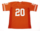 Earl Campbell Signed Texas Longhorns Jersey (Beckett) Oilers Pro Bowl R.B.