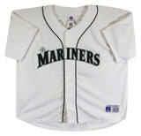 Mariners Felix Hernandez Signed White Russell Athletic Rookie #59 Jersey BAS
