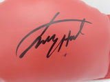 Larry Holmes Autographed Signed Red Everlast Boxing Glove LH JSA #WA391028