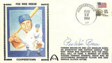 Pee Wee Reese Signed Brooklyn Dodgers Envelope BAS Y19896