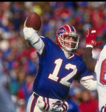 Jim Kelly Signed Bills Jersey (Beckett ) Buffalo's 4xSuper Bowl Quarterback