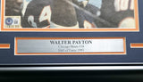 Walter Payton Autographed Framed 11x14 Sporting News Cover Bears Beckett AC95474
