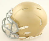 Jadarian Price Signed Notre Dame Fighting Irish Mini Helmet (JSA COA) Seahawk RB