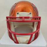 BAKER MAYFIELD SIGNED TAMPA BAY BUCCANEERS FLASH SPEED MINI HELMET BECKETT QR