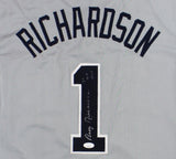 Bobby Richardson Signed New York Custom Gray Jersey with "60 WS MVP" Inscription