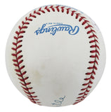 Yankees Mickey Mantle Authentic Signed Bobby Brown Oal Baseball JSA #B89577