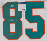 Nick Buoniconti Signed Jersey Inscribed "HOF 01" (PSA COA) Miami Dolphins LB