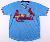 Whitey Herzog Signed Cardinals Jersey (JSA COA) St. Louis Manager 1980-1990