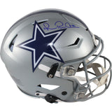 Michael Irvin Autographed Dallas Cowboys SpeedFlex Helmet Beckett Witness 50787