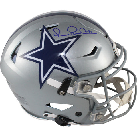 Michael Irvin Autographed Dallas Cowboys SpeedFlex Helmet Beckett Witness 50787