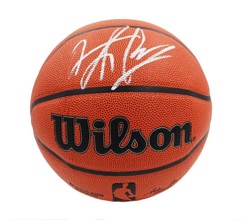 Dennis Rodman Signed Chicago Bulls Wilson Indoor/Outdoor Basketball
