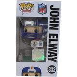 John Elway Autographed Denver Broncos Funko Pop! #332 Beckett Witness 55208