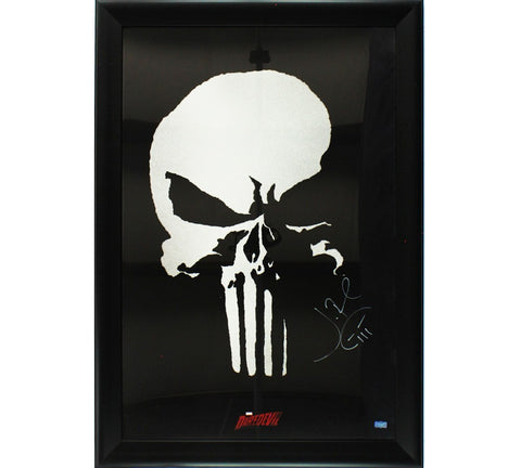 Jon Bernthal Signed The Punisher Framed Poster With "The Punisher" Logo