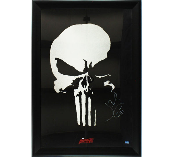 Jon Bernthal Signed The Punisher Framed Poster With "The Punisher" Logo