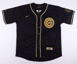 Ryne Sandberg Signed Chicago Cubs Nike Style Black Jersey (JSA COA) HOF 2nd Base