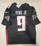 MICHAEL PENIX SIGNED ATLANTA FALCONS NIKE LIMITED FUSE JERSEY BECKETT