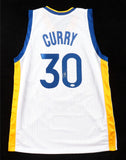 Stephen Curry Signed Golden State Warriors Custom Jersey - JSA