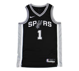 Victor Wembanyama Signed San Antonio Spurs Nike Swingman Black NBA Jersey