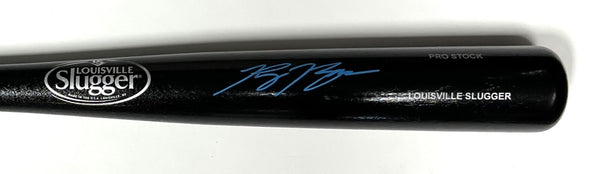 Brewers RYAN BRAUN Signed Louisville Slugger Black Bat AUTO - BECKETT