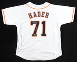 Josh Hader Signed Houston Astros Jersey Inscribed "Go Astros" (Beckett) Closer