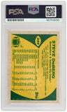 Steve Deberg Signed Chiefs 1989 Topps Football Card #349 - (PSA Encapsulated)