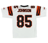 Chad Johnson Signed Cincinnati Bengals Mitchell & Ness White 2001 NFL Jersey