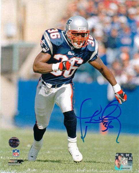 Lawyer Milloy New England Patriots Signed 8x10 Photo Patriots Alumni COA