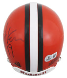 Browns Bernie Kosar Authentic Signed VSR4 Rep Mini Helmet BAS #BV01105
