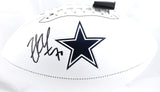 Zack Martin Autographed Dallas Cowboys Logo Football - Beckett W Hologram