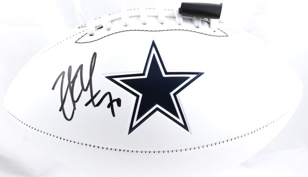 Zack Martin Autographed Dallas Cowboys Logo Football - Beckett W Hologram