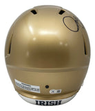 Raghib Rocket Ismail Signed Notre Dame Full Size Speed Replica Helmet BAS