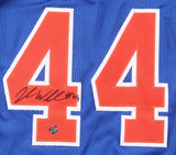 John Wallace Signed New York Knicks Jersey (AWM) 1996 1st Round NBA Draft Pick