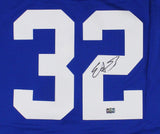 Edgerrin James Signed Indianapolis Colts Mitchell & Ness 1999 Royal Blue Jersey