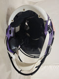 JJ MCCARTHY & JUSTIN JEFFERSON SIGNED MINN VIKINGS SPEEDFLEX HELMET BECKETT QR