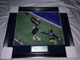 Stephon Gilmore Signed Autographed 16x20 Photo Custom Framed to 20x24 SB LII NEP