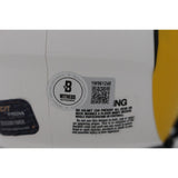 Blake Corum Autographed Los Angeles Rams Lunar Mini Helmet Beckett 48052