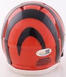 Ken Anderson Signed Cincinnati Bengals Mini Helmet (JSA QR) 1981 NFL MVP /Q.B.