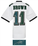 A.J. (AJ) Brown (EAGLES) Signed White Custom Football Jersey - (BECKETT COA)