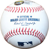 Robin Yount Signed Milwaukee Brewers OML Baseball AL MVP Beckett 40764