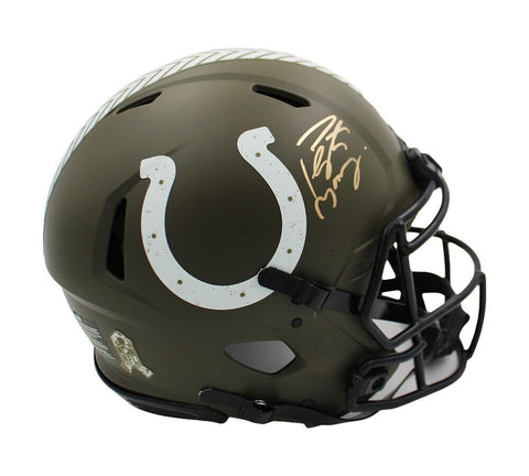 Peyton Manning Signed Indianapolis Colts Speed Authentic STS NFL Helmet
