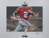 J.K. Dobbins Signed/Autographed 11x14 Photo Ohio State JSA 200812
