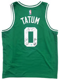 Jayson Tatum Boston Celtics Team Signed Nike Jersey White/Horford/Jrue+ FANATICS