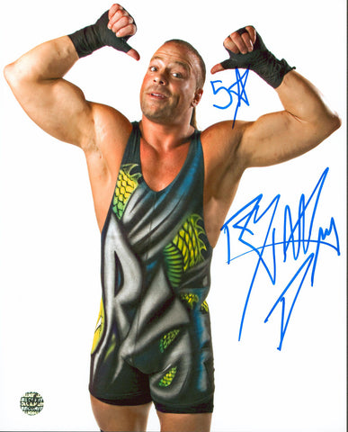 Rob Van Dam "5 Star" Authentic Signed 8x10 Photo Autographed Wizard World 5