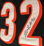 Jeremy Hill Signed Cincinnati Bengal Jersey (JSA COA) Super Bowl LIII Running Bk