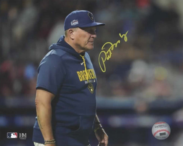 PAT MURPHY Signed 8x10 Photo #4 AUTO - Milwaukee Brewers MLB - BAS